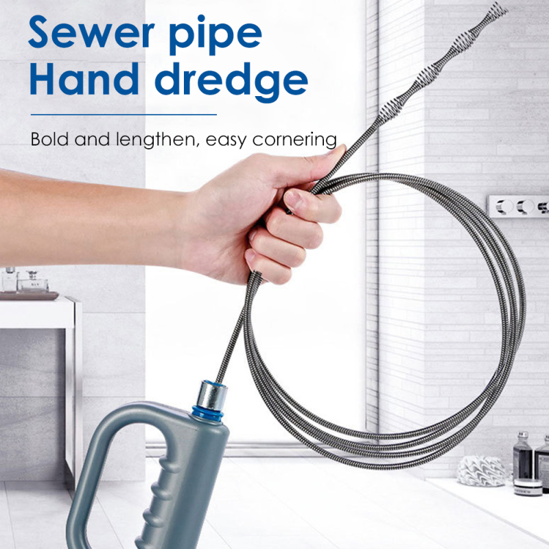 10 м разблокировщик слива, гиб – обзор и цена Drain Snake Flexible