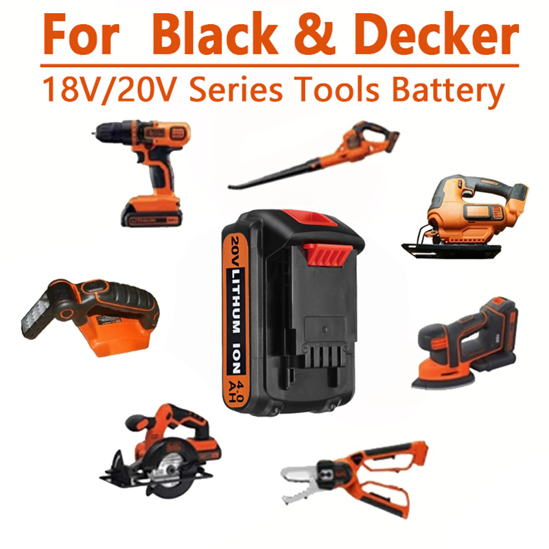 Аккумулятор 18В 3.0Ач 8.0Ач BL – обзор и цена Black+Decker Tool 20V Max